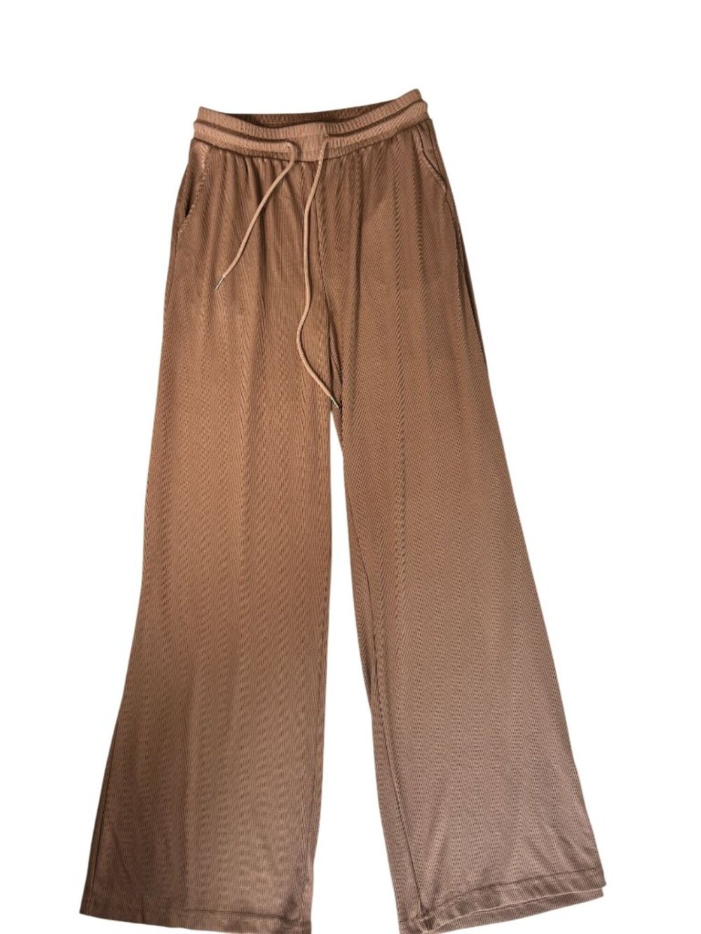 Love Poem Ribbed Wide Leg Lounge Pants Size L